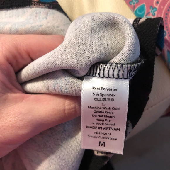 Paisley LuLaRoe Cassie Skirt - Picture 4 of 4